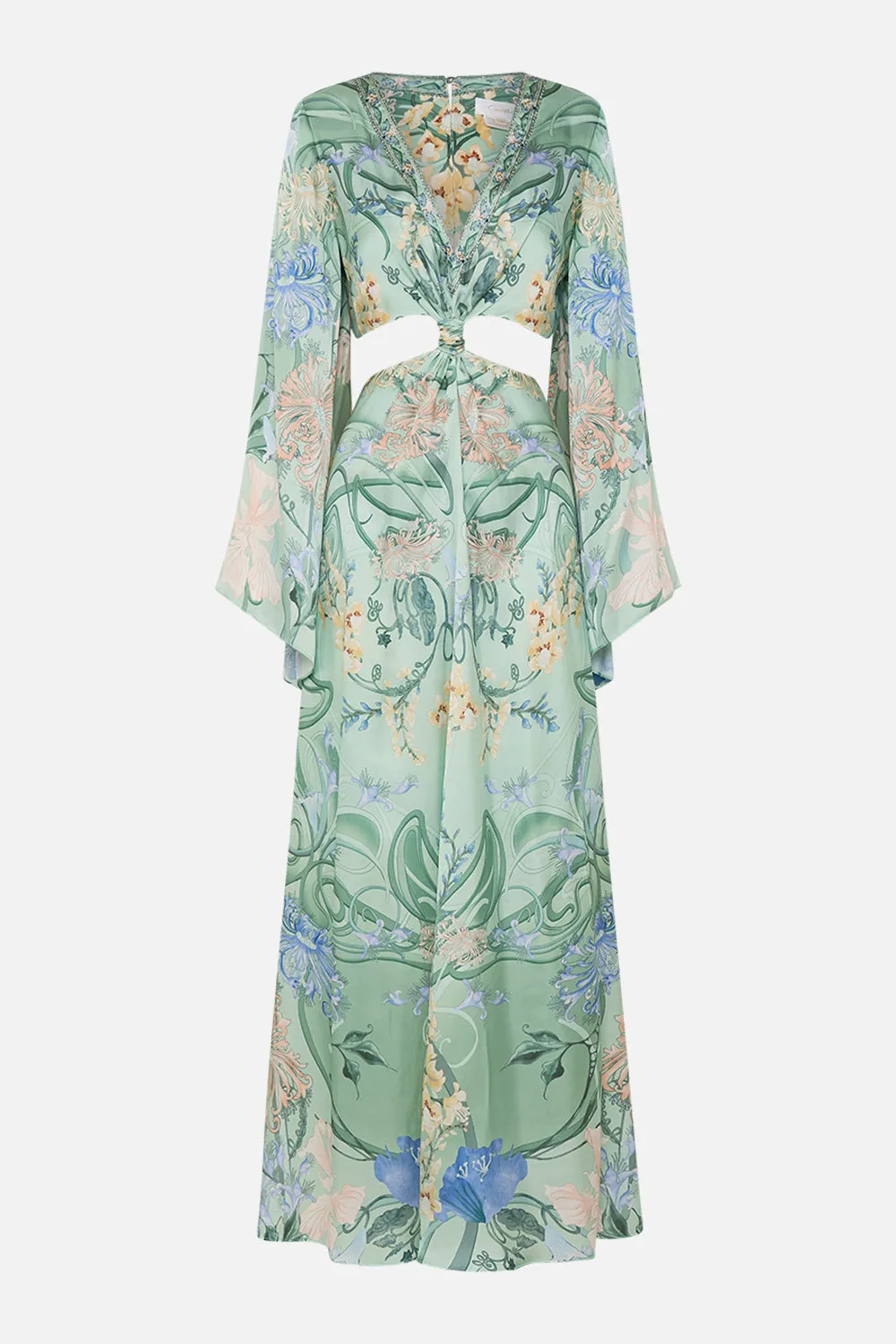 CUT OUT DRESS WITH KNOT FRONT DREAMING IN DUTCH sold by Camilla product image thumbnail 3