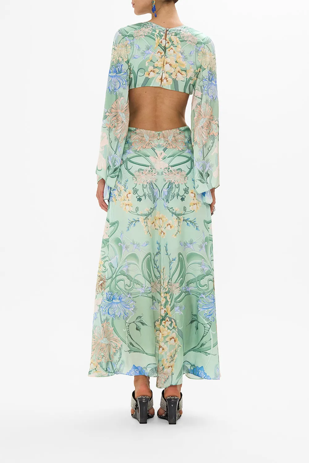 CUT OUT DRESS WITH KNOT FRONT DREAMING IN DUTCH sold by Camilla product image thumbnail 2