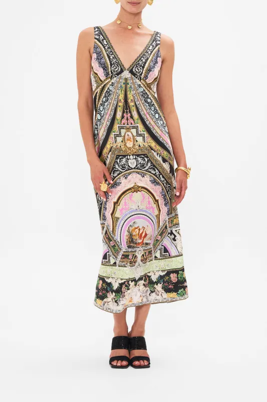 V-NECK SLIP DRESS FLORENCE FIELD DAY sold by Camilla