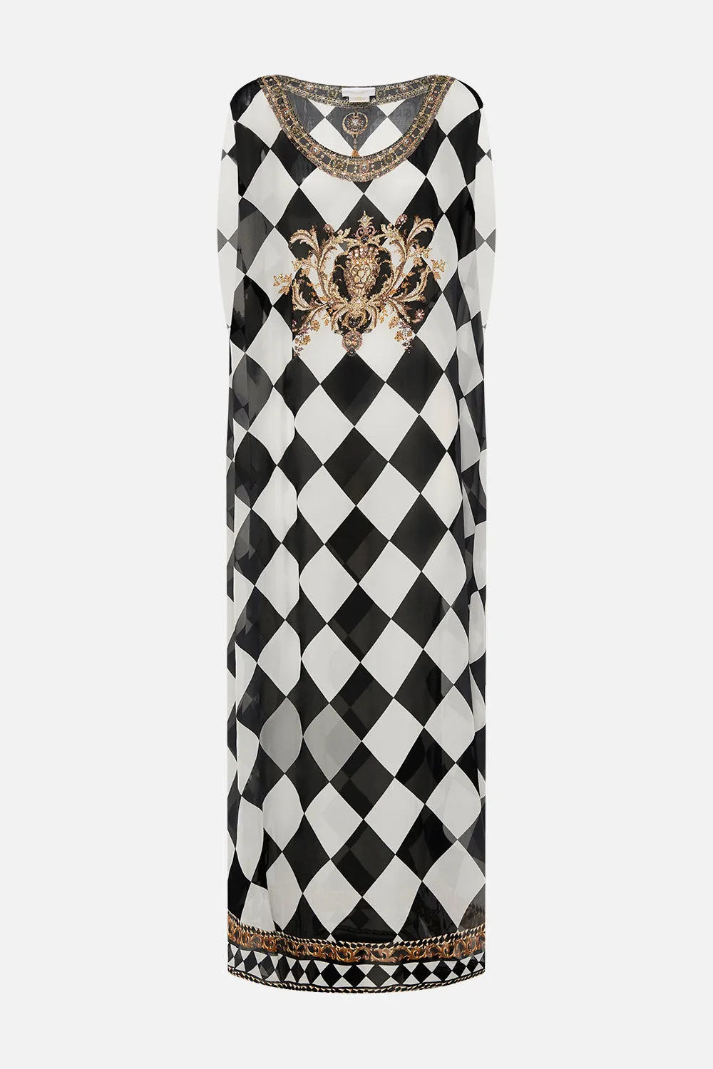 SHEER ROUND NECK KAFTAN DUOMO DYNASTY sold by Camilla product image thumbnail 3