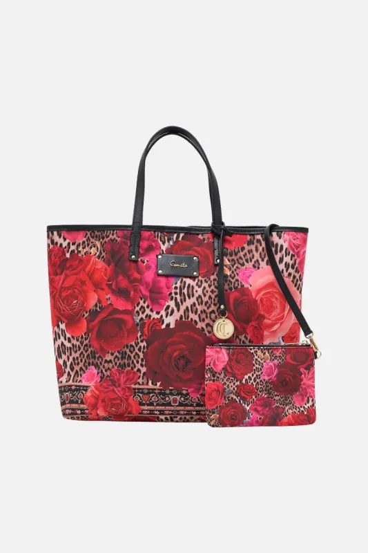EAST WEST TOTE HEART LIKE A WILDFLOWER sold by Camilla
