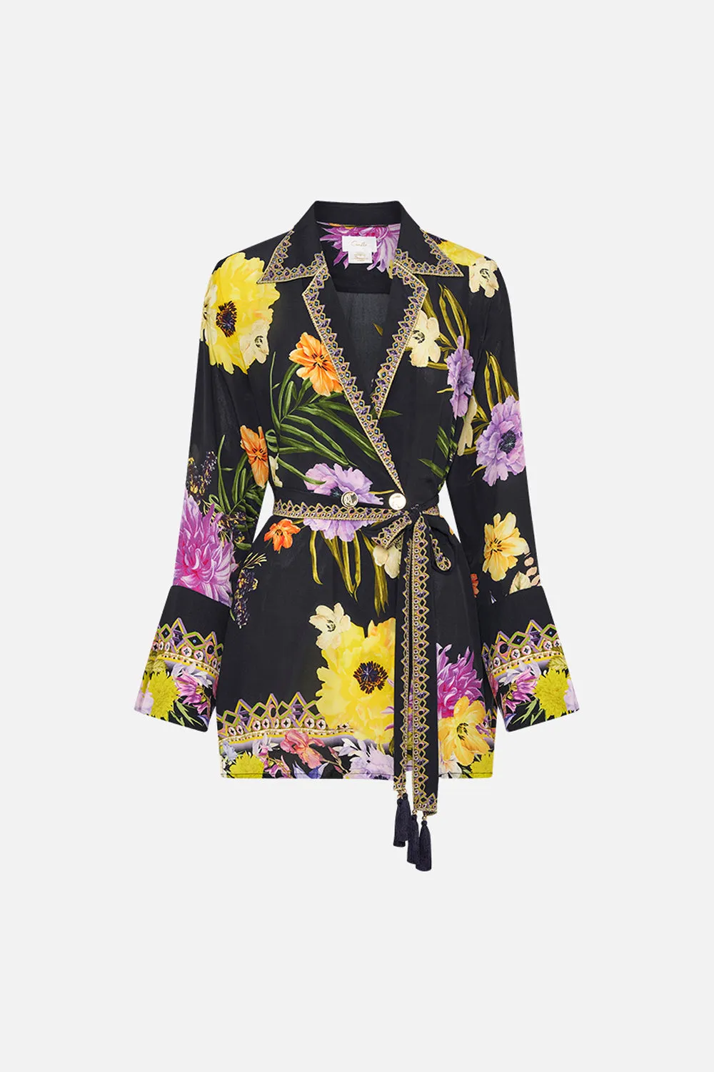 SPLIT CUFF SOFT JACKET PEACE BE WITH YOU sold by Camilla product image thumbnail 3