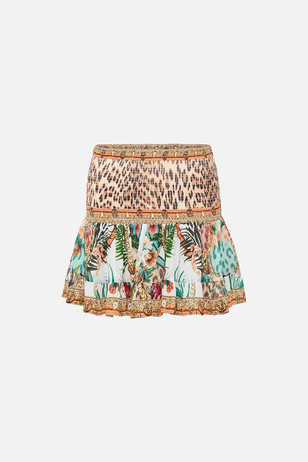 SHORT SHIRRED SKIRT ROYALTY LOYALTY sold by Camilla product image thumbnail 3