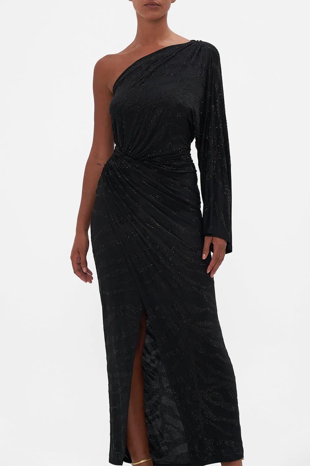 ONE SHOULDER JERSEY DRESS TAME MY TIGER sold by Camilla product image thumbnail 5