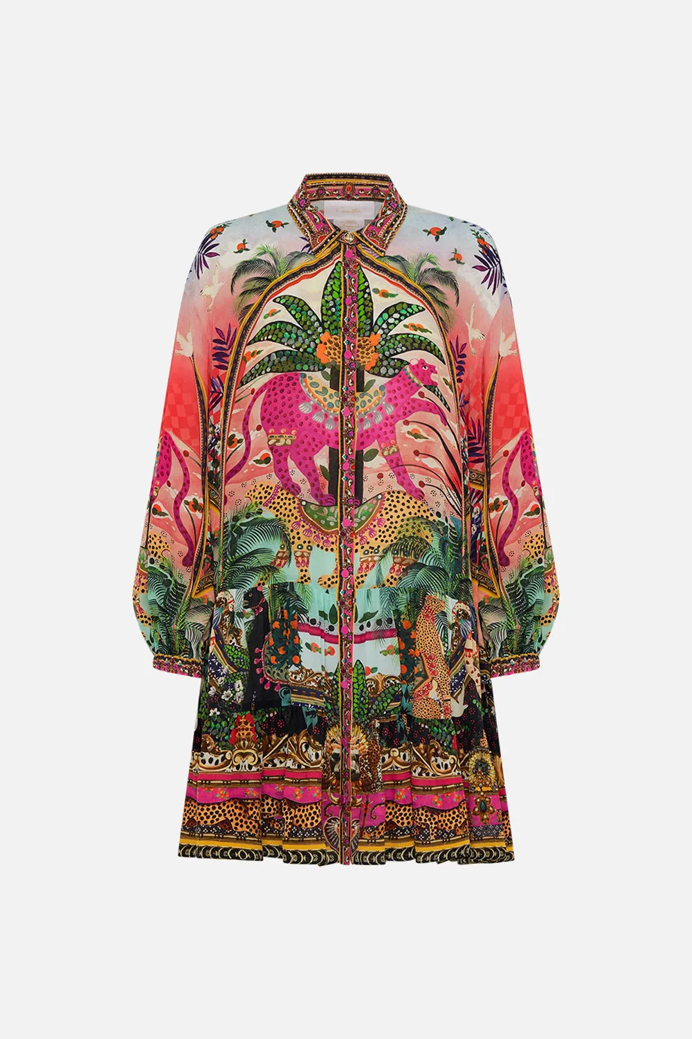 TIERED SHIRT DRESS ALESSANDROS ATLANTIS sold by Camilla product image thumbnail 3