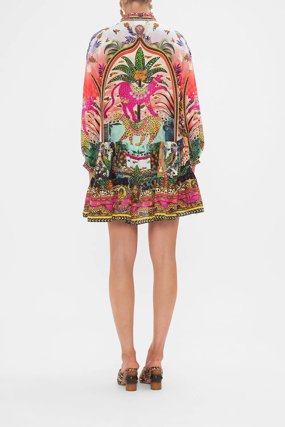 TIERED SHIRT DRESS ALESSANDROS ATLANTIS sold by Camilla product image thumbnail 2