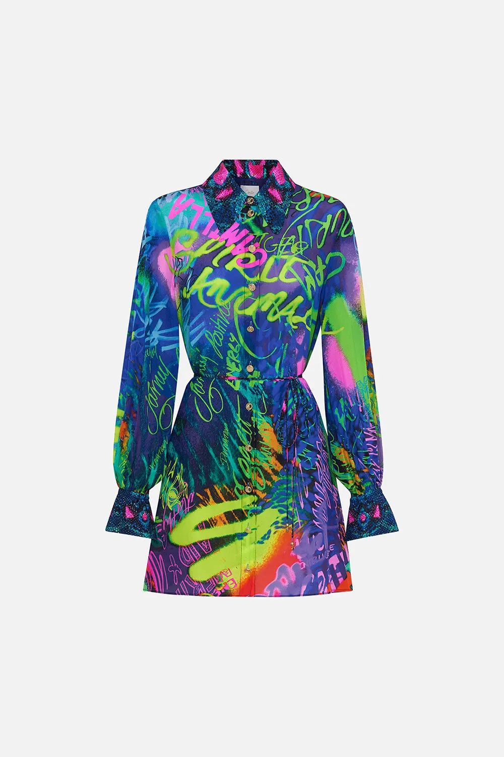 SHIFT SHIRT DRESS MOTHER EARTHS ARMY sold by Camilla product image thumbnail 3