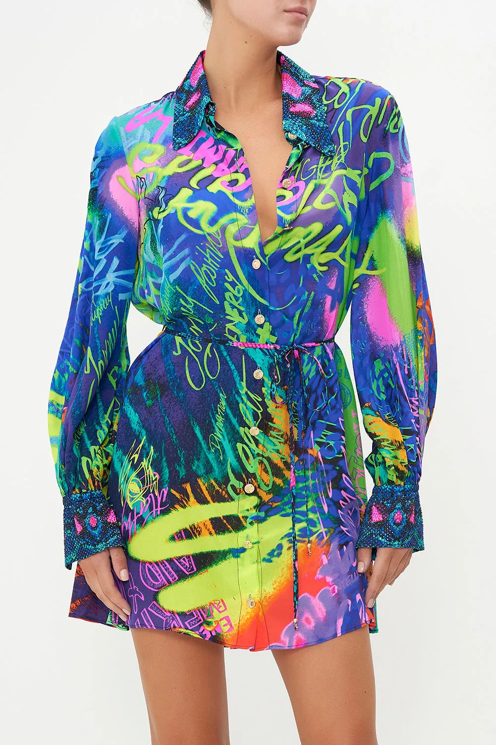 SHIFT SHIRT DRESS MOTHER EARTHS ARMY sold by Camilla product image thumbnail 5