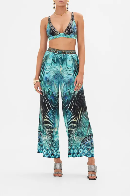 SOFT C/D BRA WITH BACK CLIP AZURE ALLURE sold by Camilla