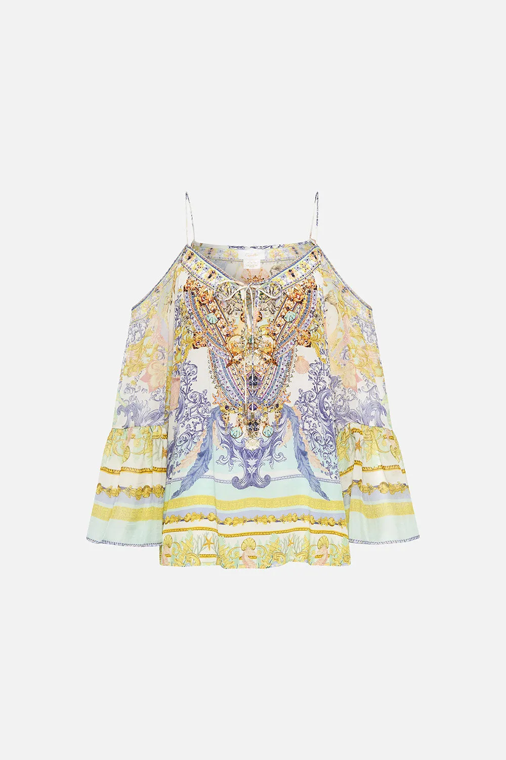 DROP SHOULDER TOP STAR OF THE SEA sold by Camilla product image thumbnail 3