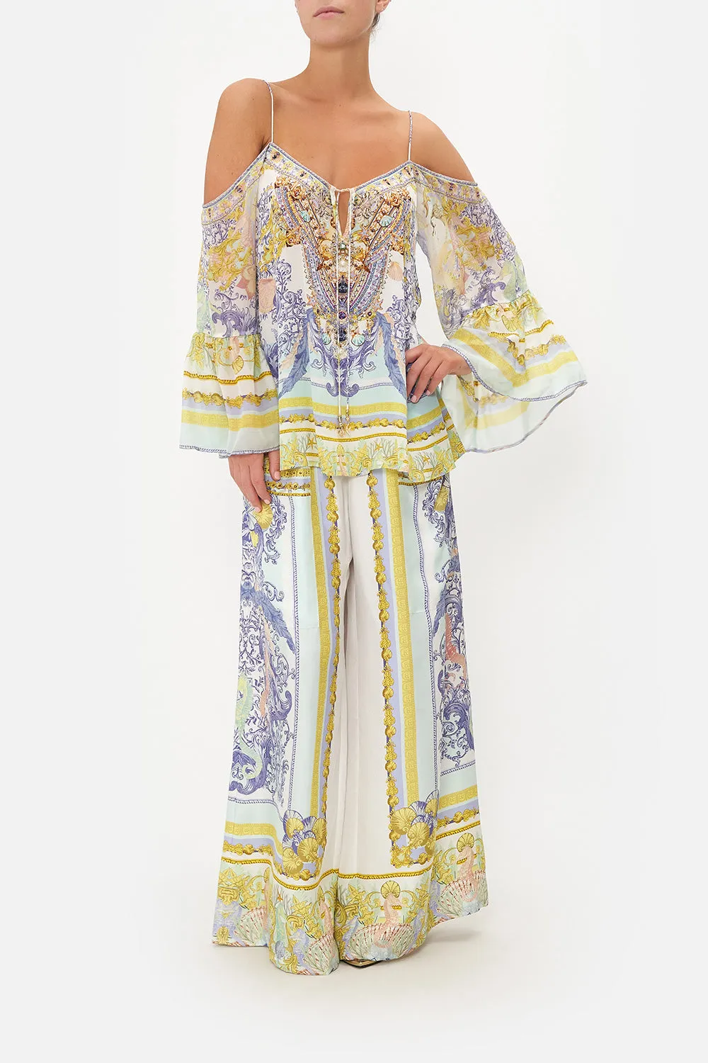 DROP SHOULDER TOP STAR OF THE SEA sold by Camilla