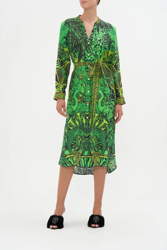 MID LENGTH SHIRT DRESS GORILLA GROOVE sold by Camilla
