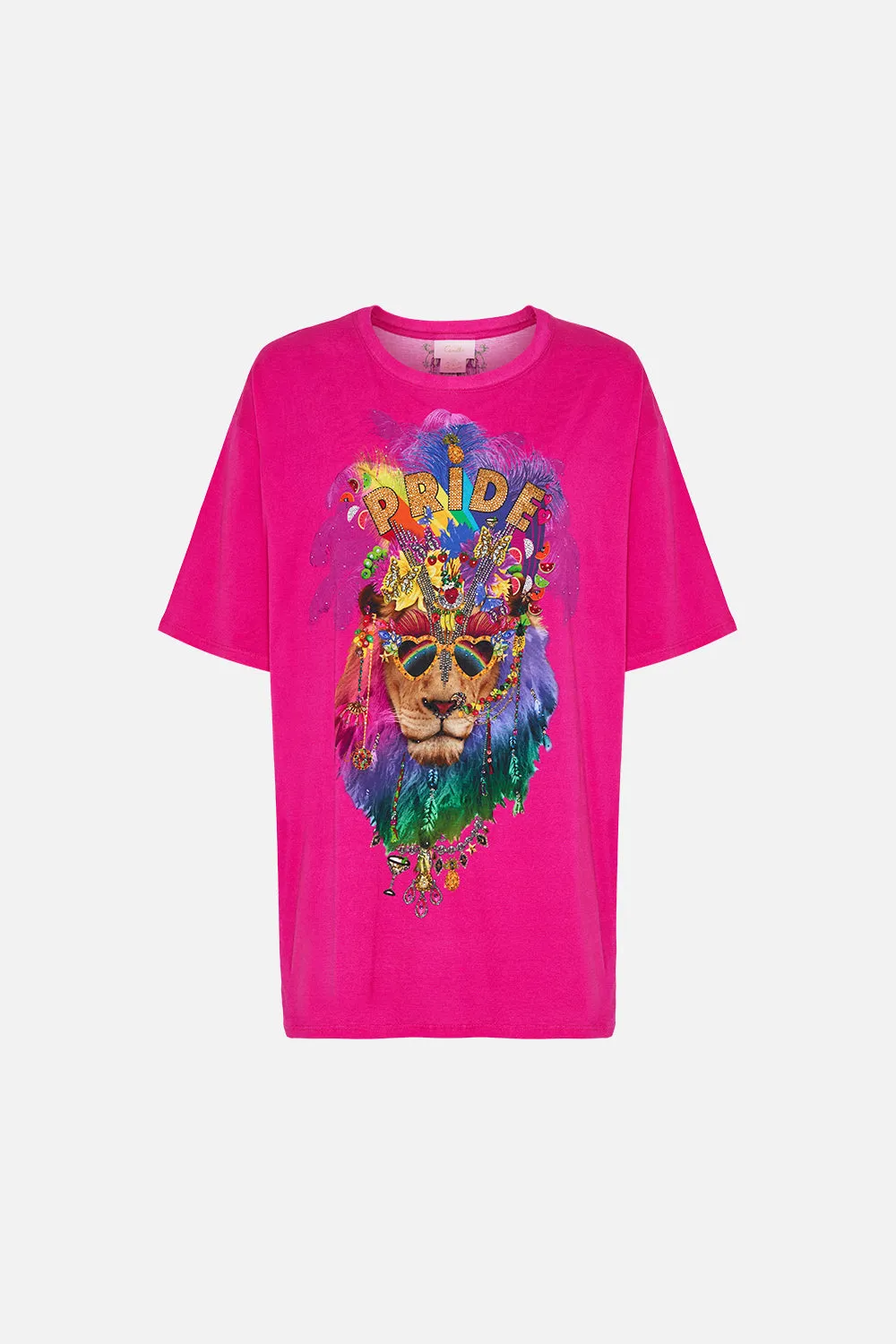 OVERSIZE BAND TEE DANCING WITH DESTINY sold by Camilla product image thumbnail 3