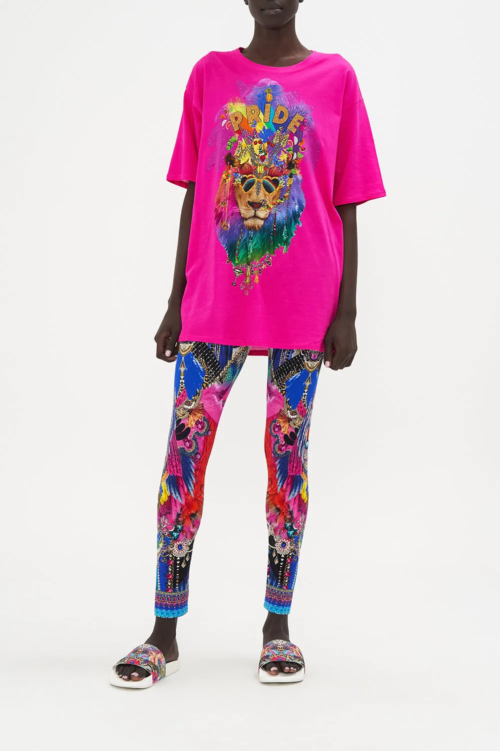 OVERSIZE BAND TEE DANCING WITH DESTINY sold by Camilla