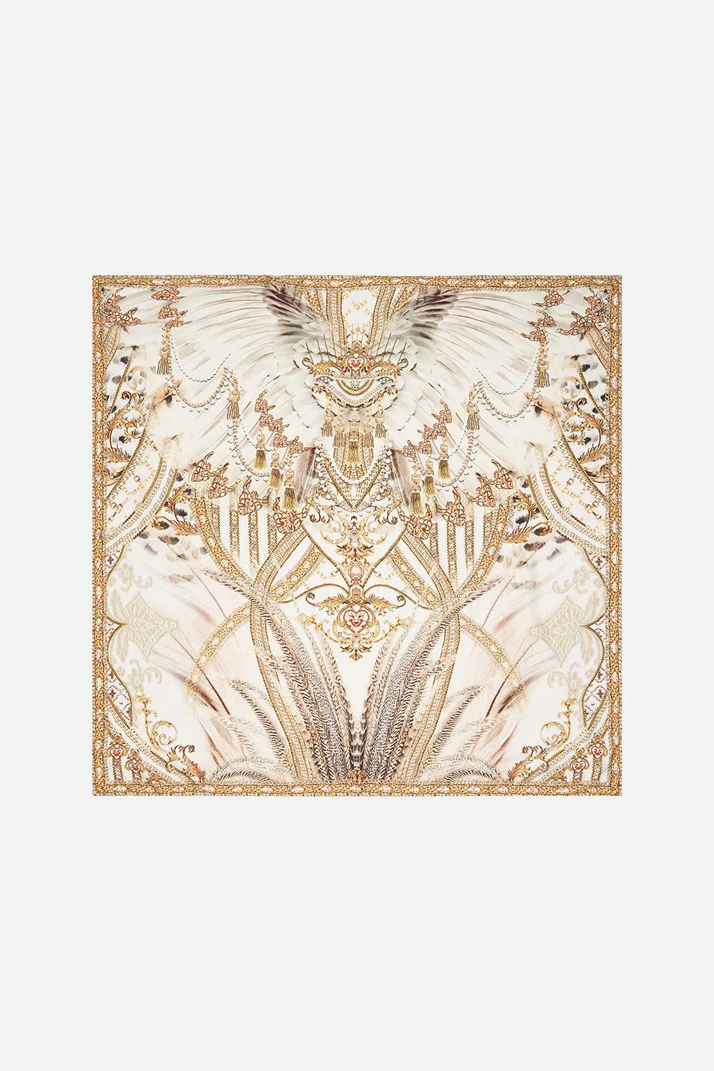 LARGE SQUARE SCARF SOAR LIKE AN EAGLE sold by Camilla product image thumbnail 2
