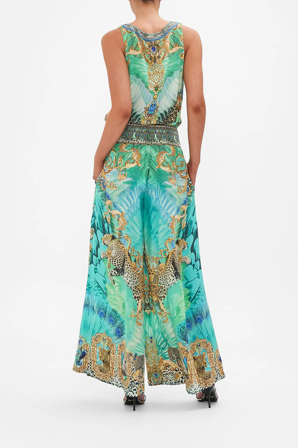 SHIRRED WAIST PANT LAY OF THE LAND sold by Camilla product image thumbnail 2