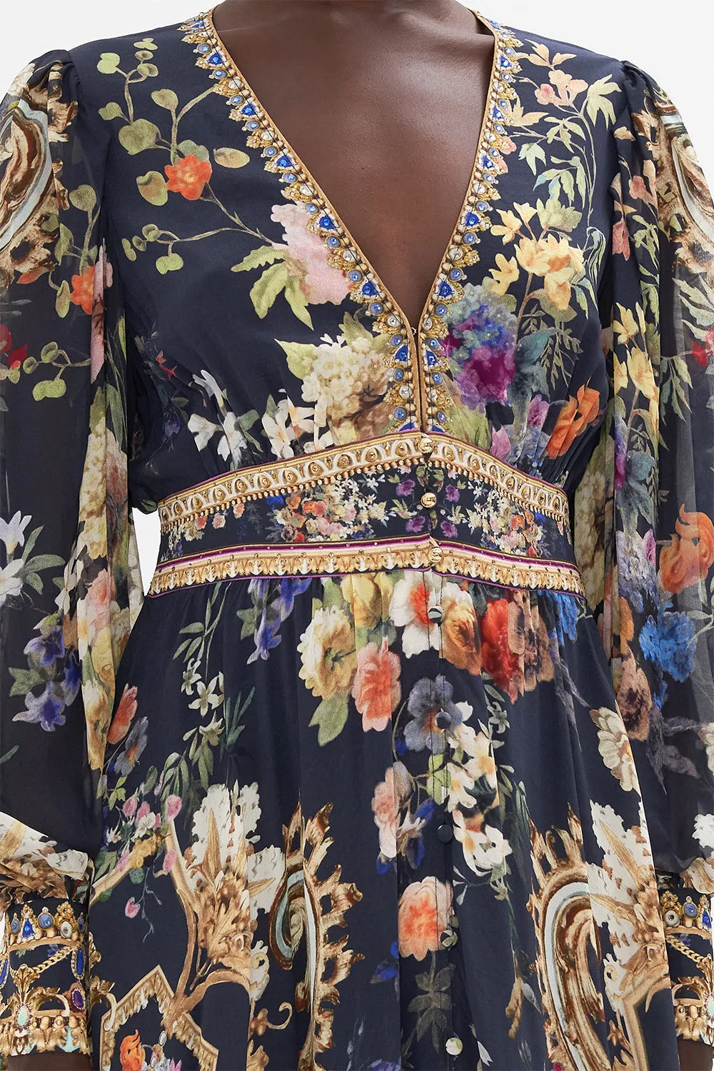 LONG BUTTON FRONT DRESS PLAY YOUR CARDS RIGHT sold by Camilla product image thumbnail 5