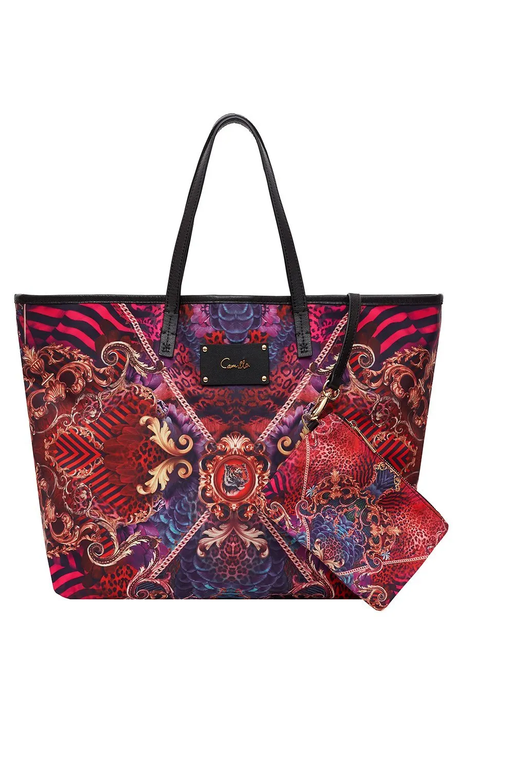 EAST WEST TOTE SLAVE TO THE RHYTHM sold by Camilla product image thumbnail 3