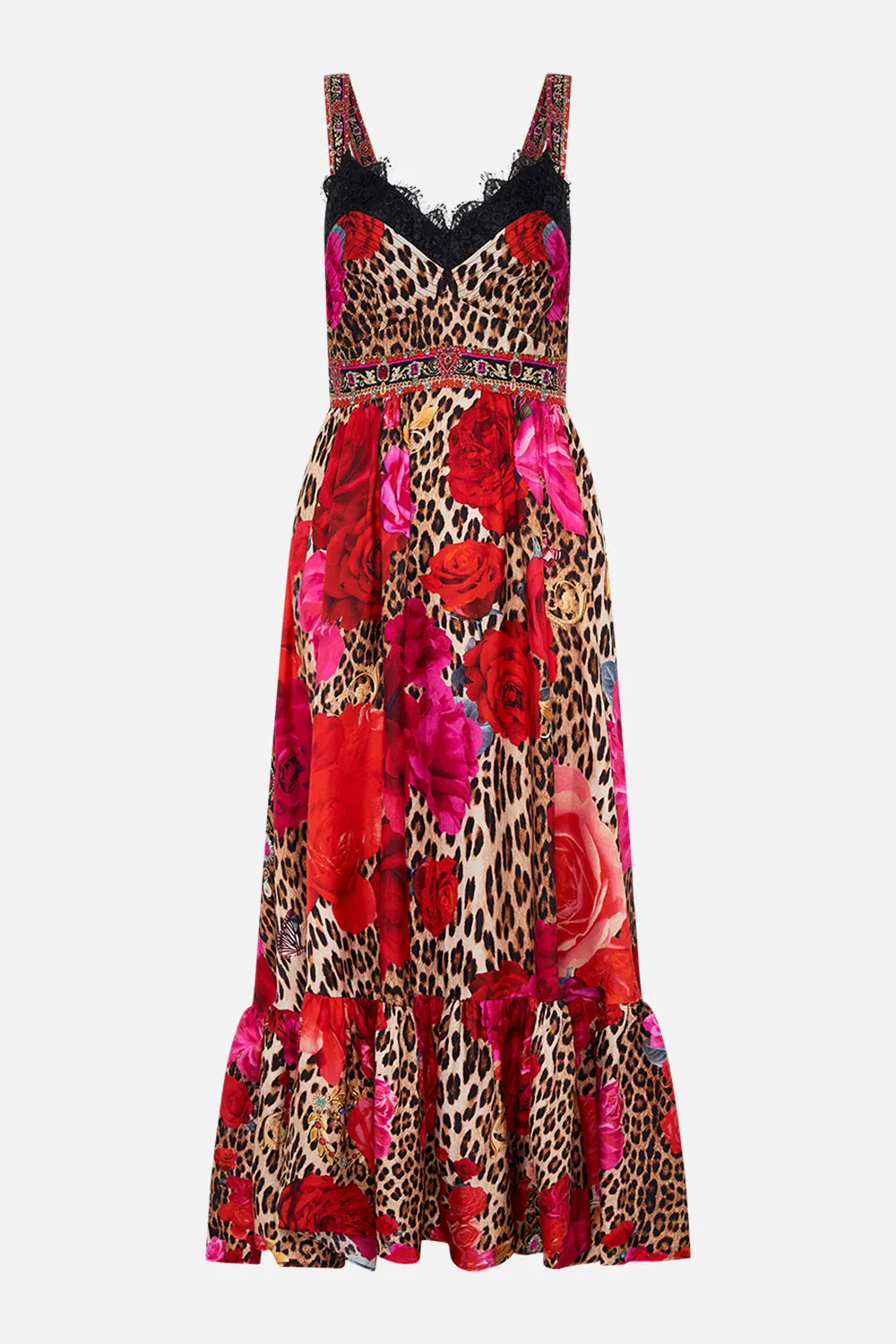 DRESS WITH FITTED BODICE HEART LIKE A WILDFLOWER sold by Camilla product image thumbnail 3