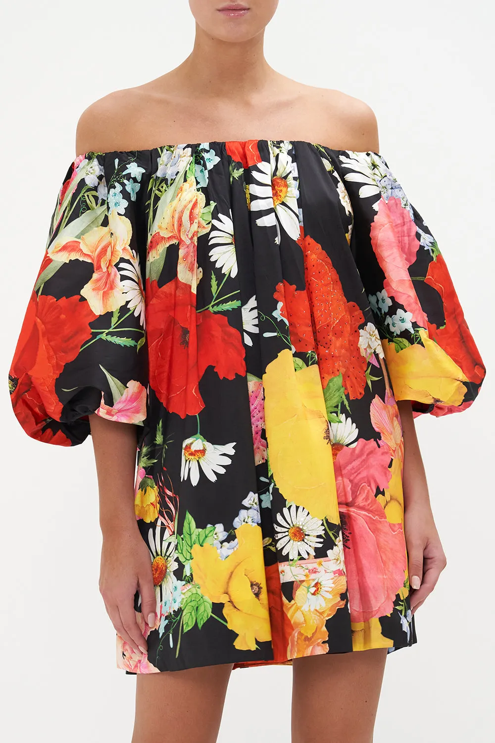 OFF SHOULDER PUFF DRESS DIVINE DIVINITY sold by Camilla product image thumbnail 5