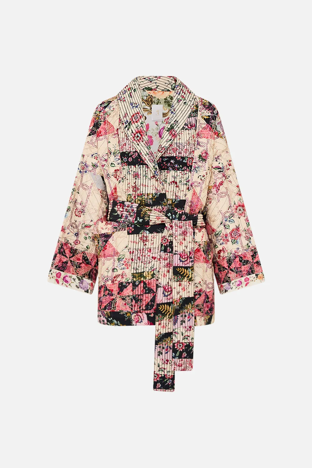 REVERSIBLE QUILTED COAT PATCHWORK POETRY sold by Camilla product image thumbnail 3