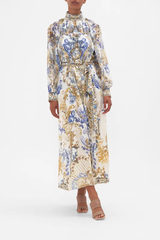 RAGLAN SLEEVE MIDI SHIRT DRESS SOUL SEARCHING sold by Camilla
