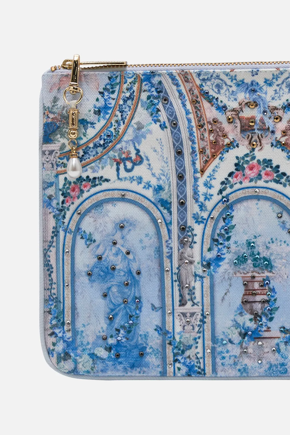 SMALL CANVAS CLUTCH SEASON OF THE SIREN sold by Camilla product image thumbnail 4