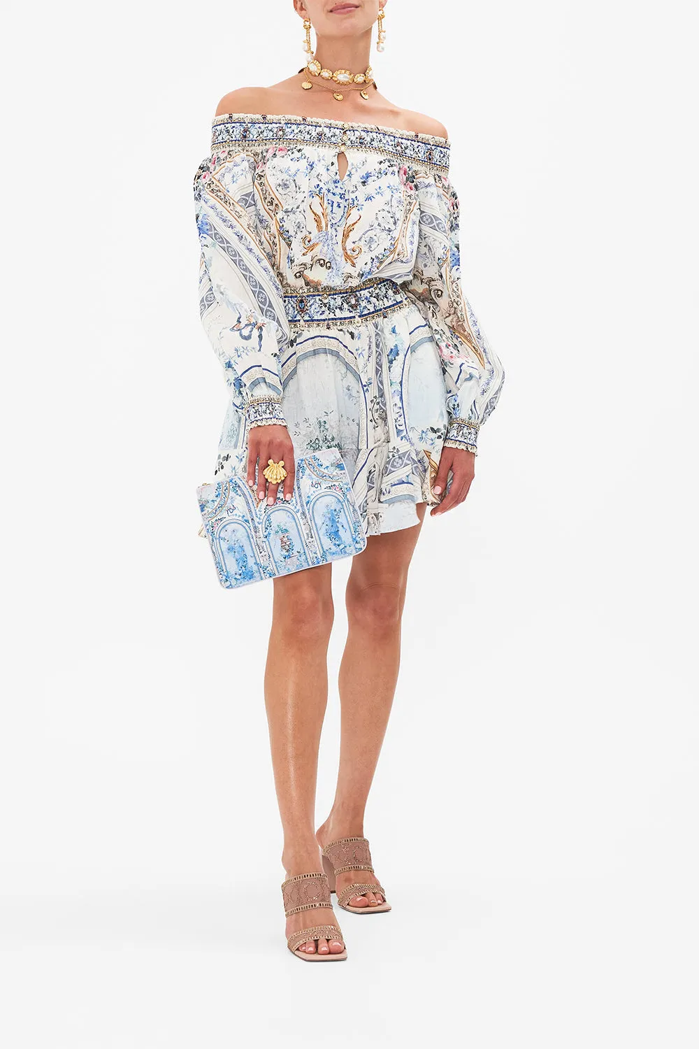 SMALL CANVAS CLUTCH SEASON OF THE SIREN sold by Camilla product image thumbnail 3