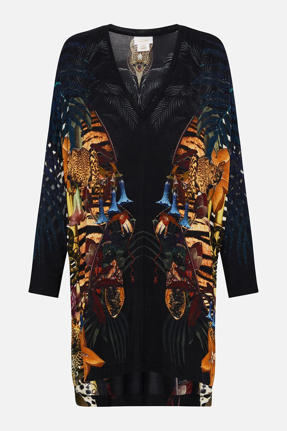 SIDE SPLIT TEE NATURAL INSTINCT sold by Camilla product image thumbnail 3