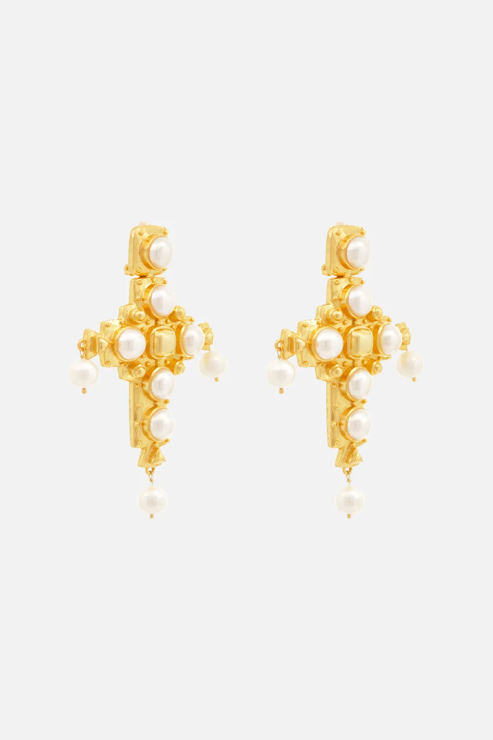 MIRABELLA PEARL EARRINGS MULTI sold by Camilla product image thumbnail 2