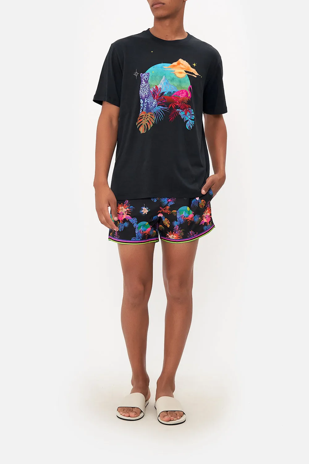 RELAXED FIT TEE NAUGHTY NEON sold by Camilla