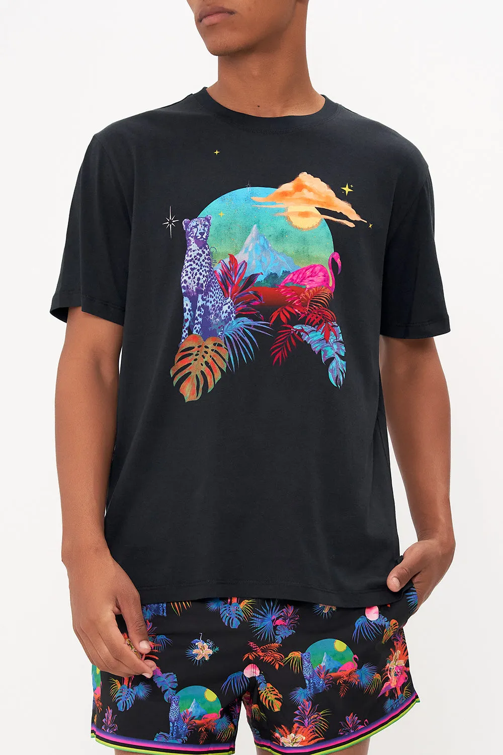 RELAXED FIT TEE NAUGHTY NEON sold by Camilla product image thumbnail 5