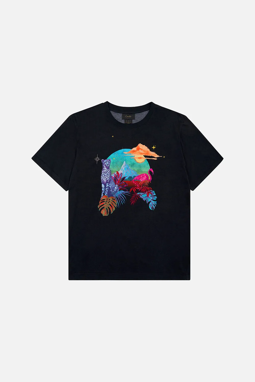 RELAXED FIT TEE NAUGHTY NEON sold by Camilla product image thumbnail 3