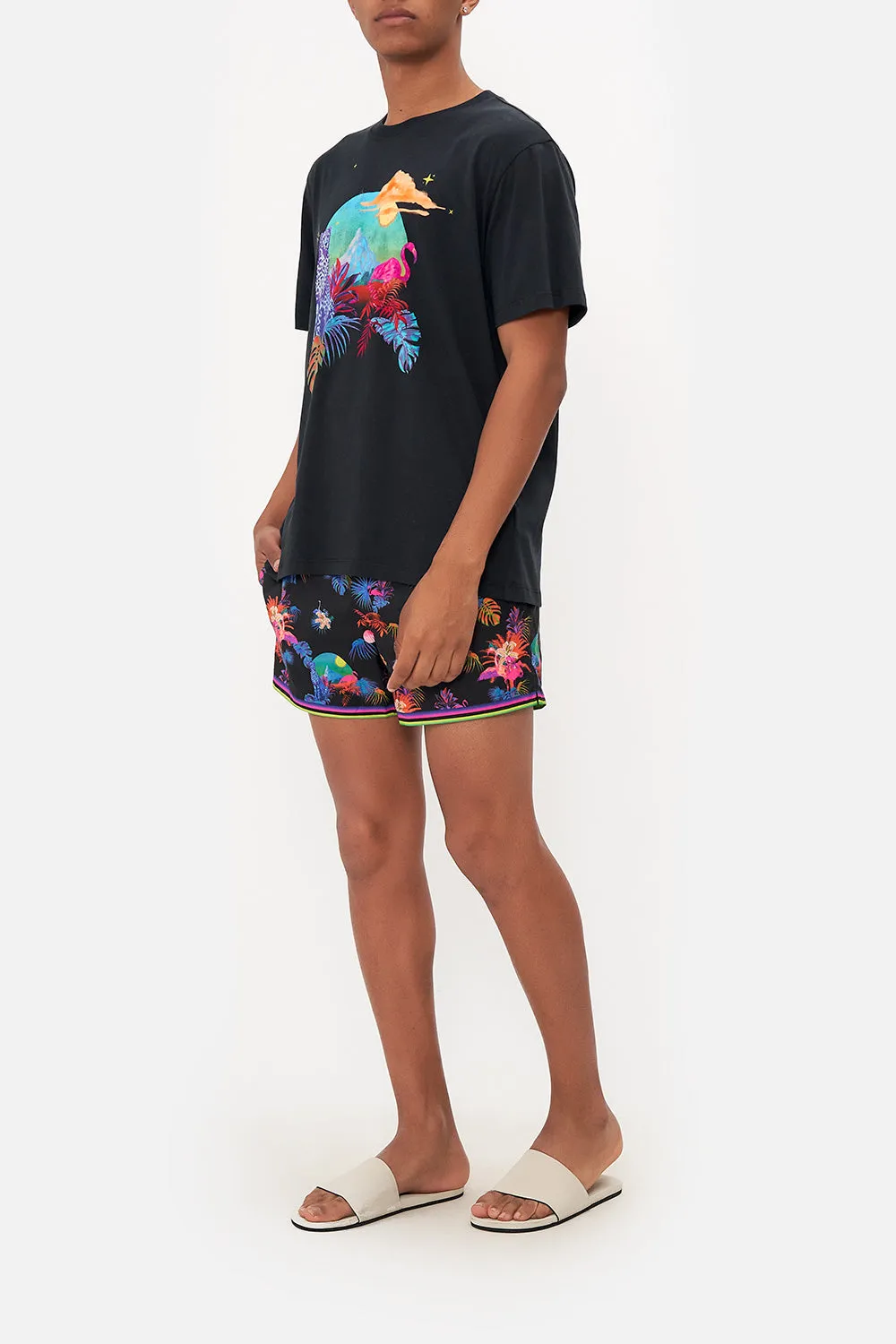 RELAXED FIT TEE NAUGHTY NEON sold by Camilla product image thumbnail 4