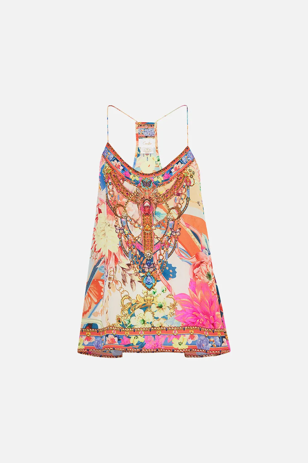 T BACK SHOESTRING TOP MEET ME IN THE GARDEN sold by Camilla product image thumbnail 3