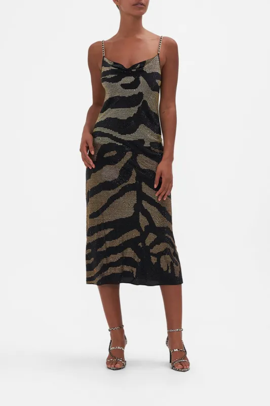 LONG BIAS SLIP TAME MY TIGER sold by Camilla