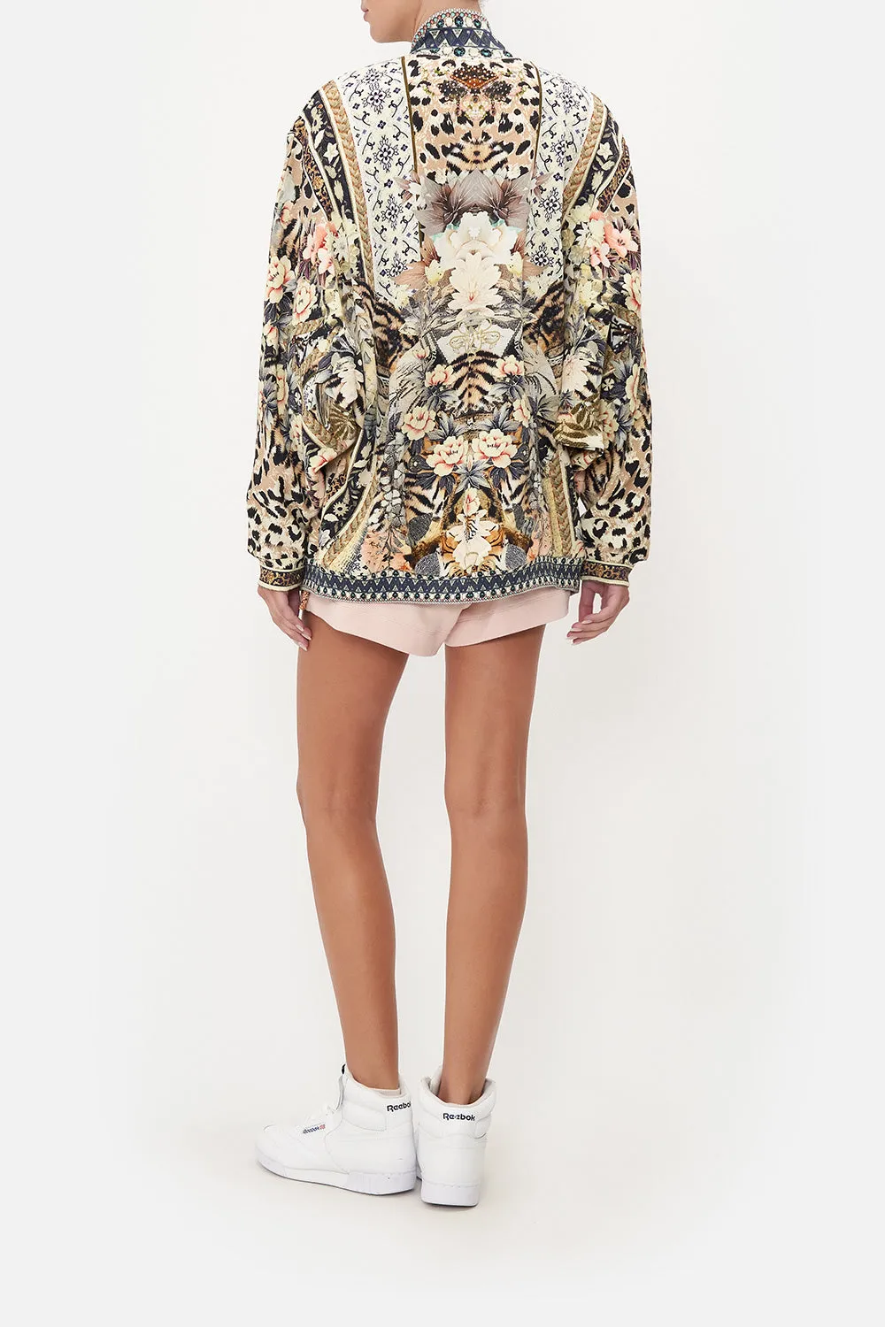 ZIP FRONT SWEAT JACKET MOTO MAIKO sold by Camilla product image thumbnail 2