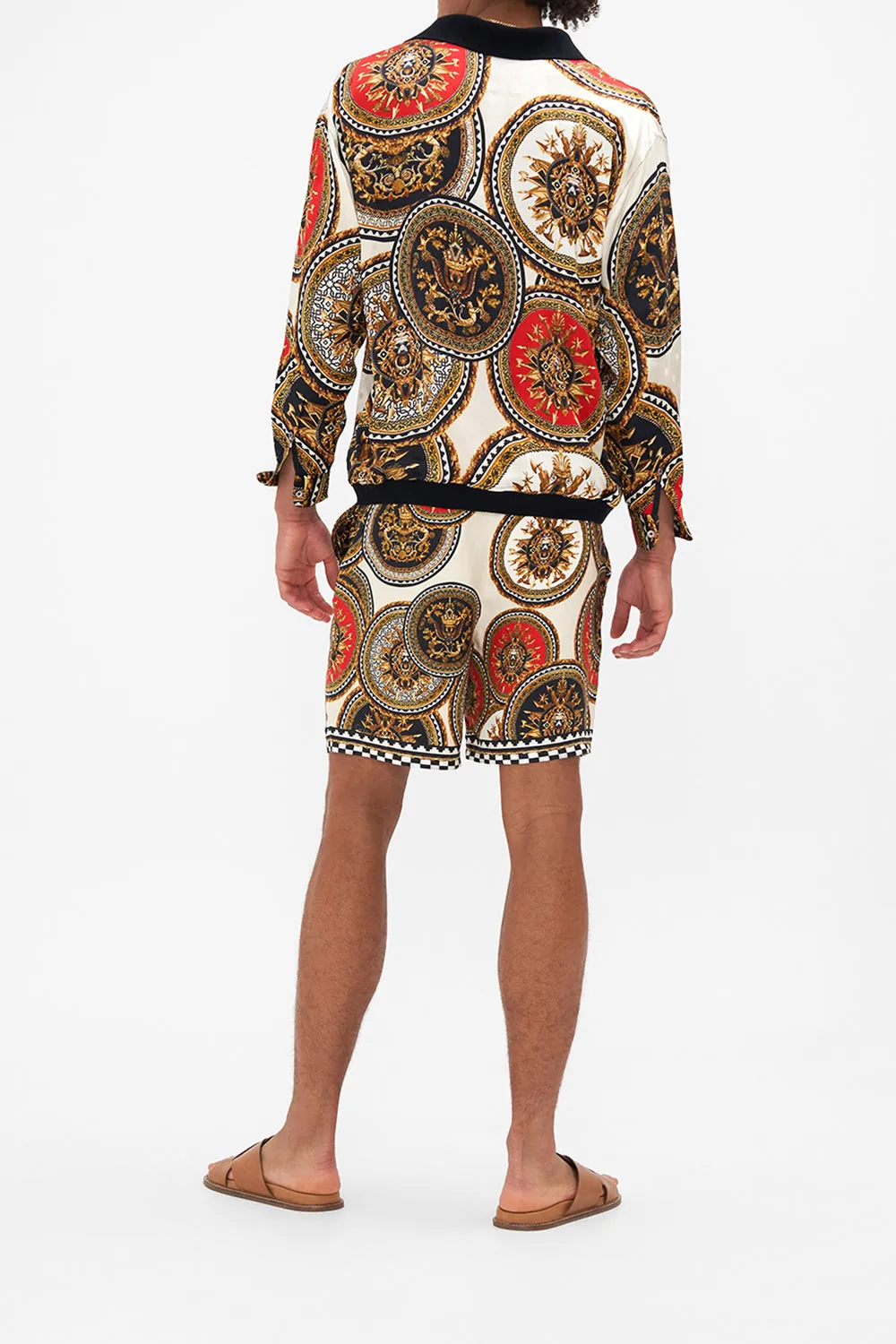 RELAXED BAGGY WALK SHORT DUOMO KALEIDO sold by Camilla product image thumbnail 2