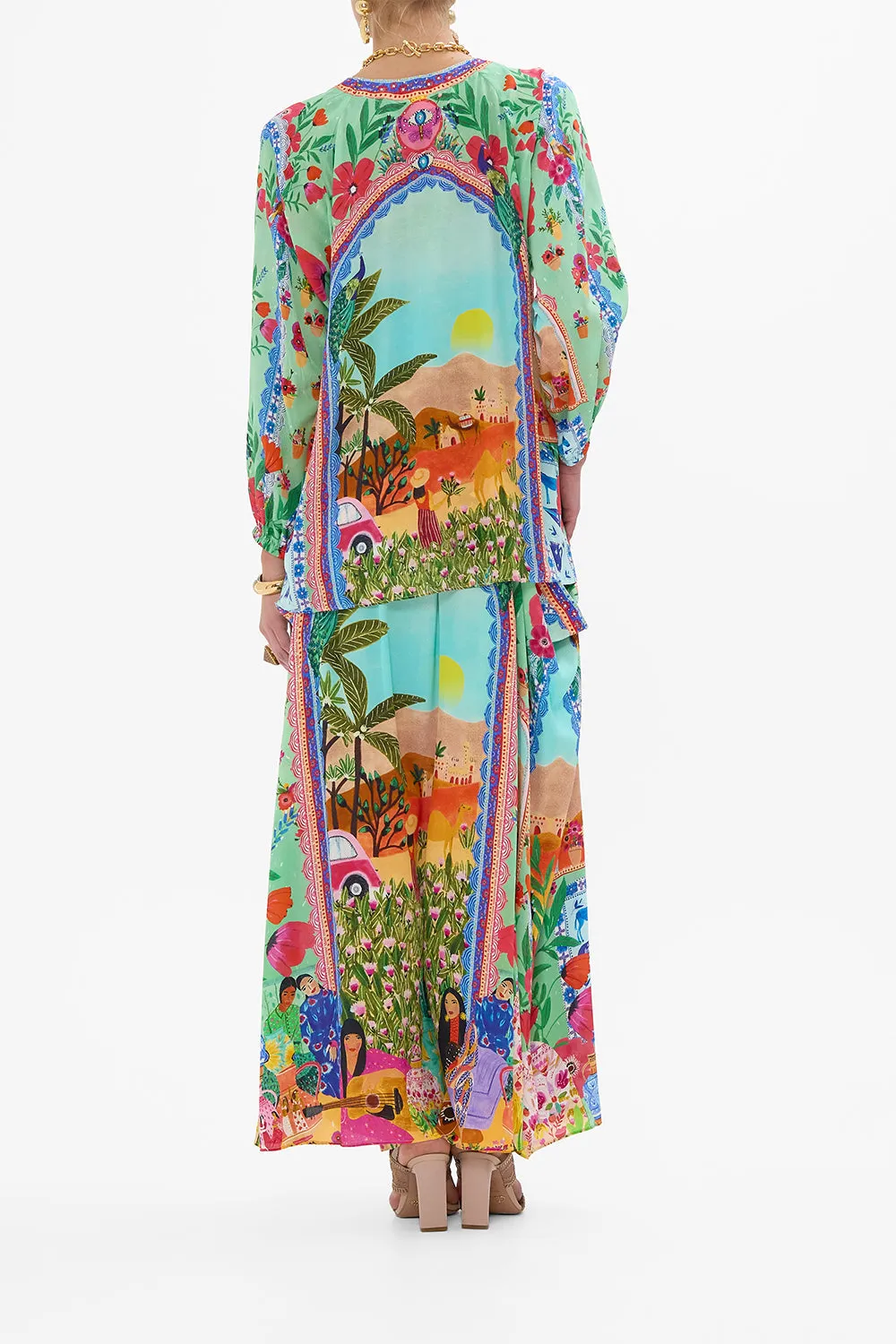 LACE UP BLOUSE QUEENS OF CREATION sold by Camilla product image thumbnail 2