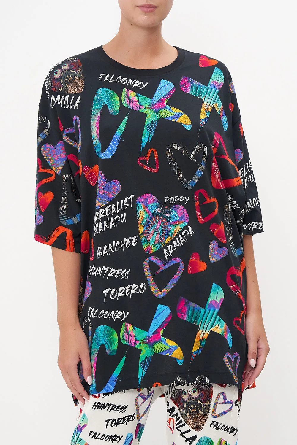 SUPER OVERSIZED TEE TAGGED UP sold by Camilla product image thumbnail 5