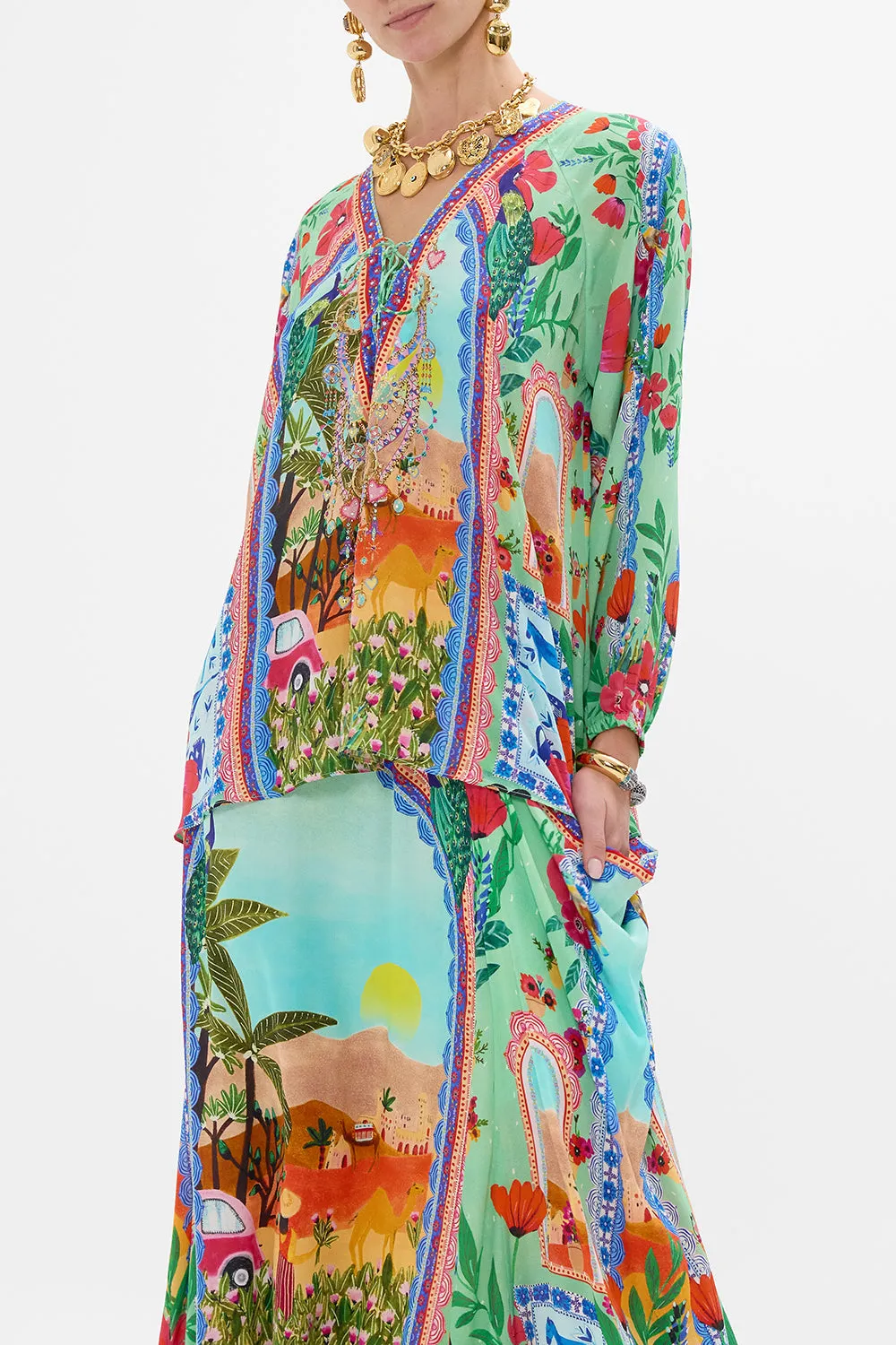 LACE UP BLOUSE QUEENS OF CREATION sold by Camilla product image thumbnail 5