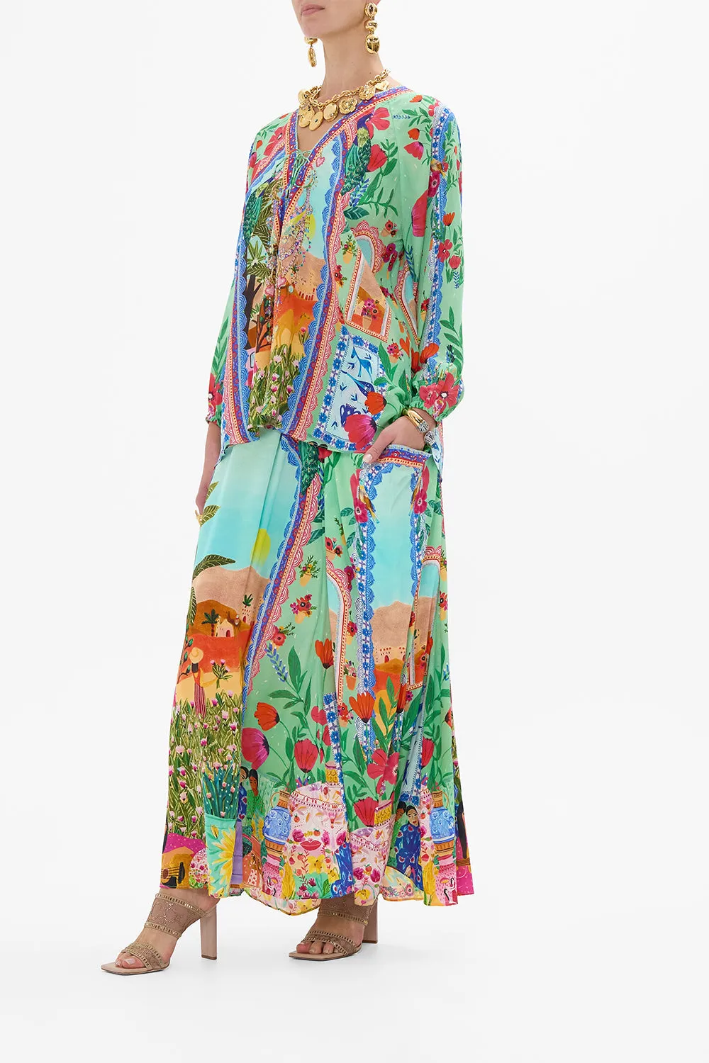 LACE UP BLOUSE QUEENS OF CREATION sold by Camilla product image thumbnail 4