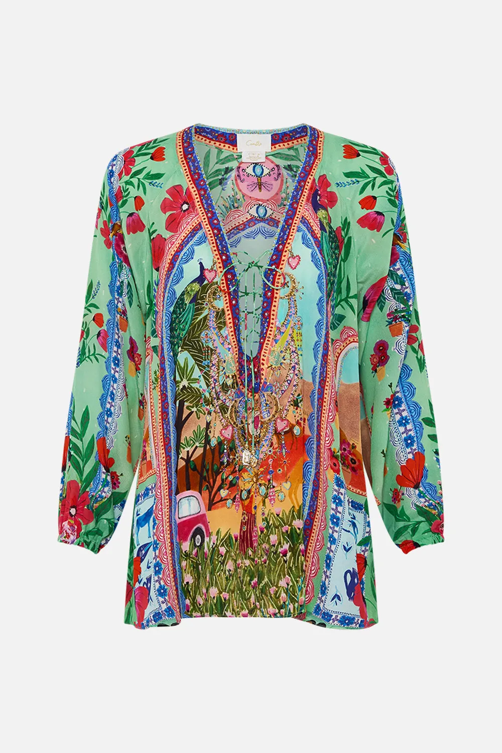 LACE UP BLOUSE QUEENS OF CREATION sold by Camilla product image thumbnail 3