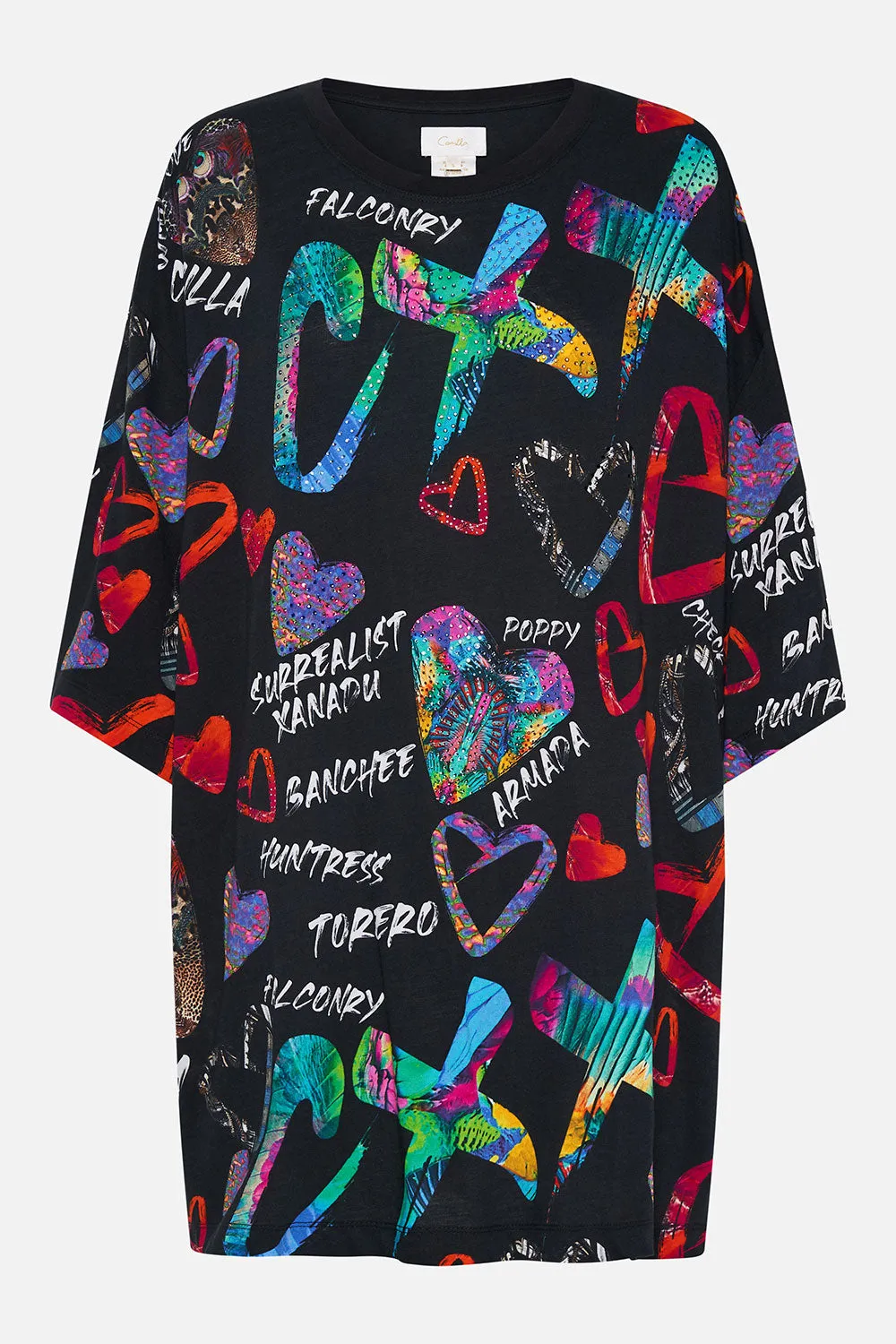 SUPER OVERSIZED TEE TAGGED UP sold by Camilla product image thumbnail 3