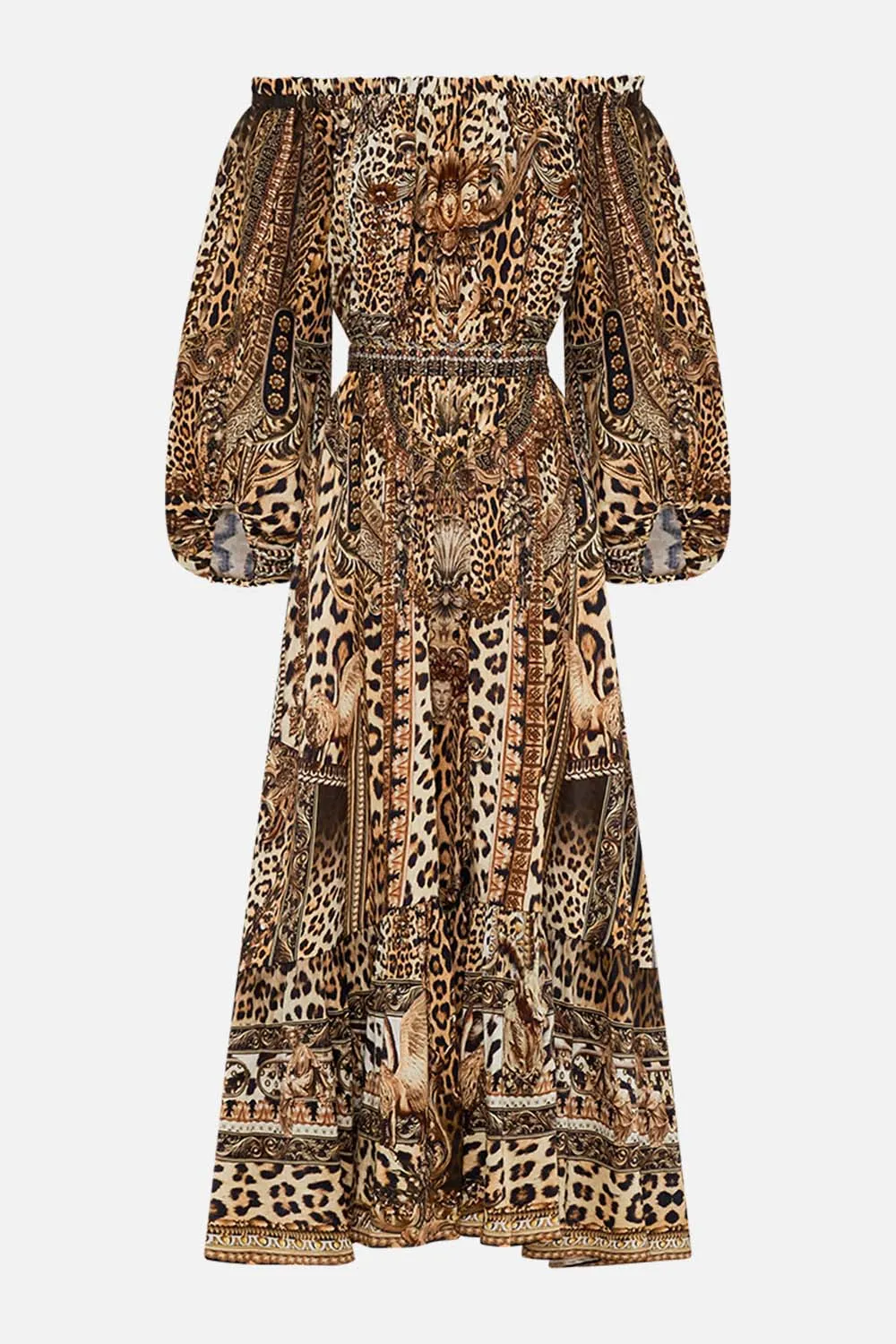 FRILL OFF THE SHOULDER LONG DRESS STANDING OVATION sold by Camilla product image thumbnail 3