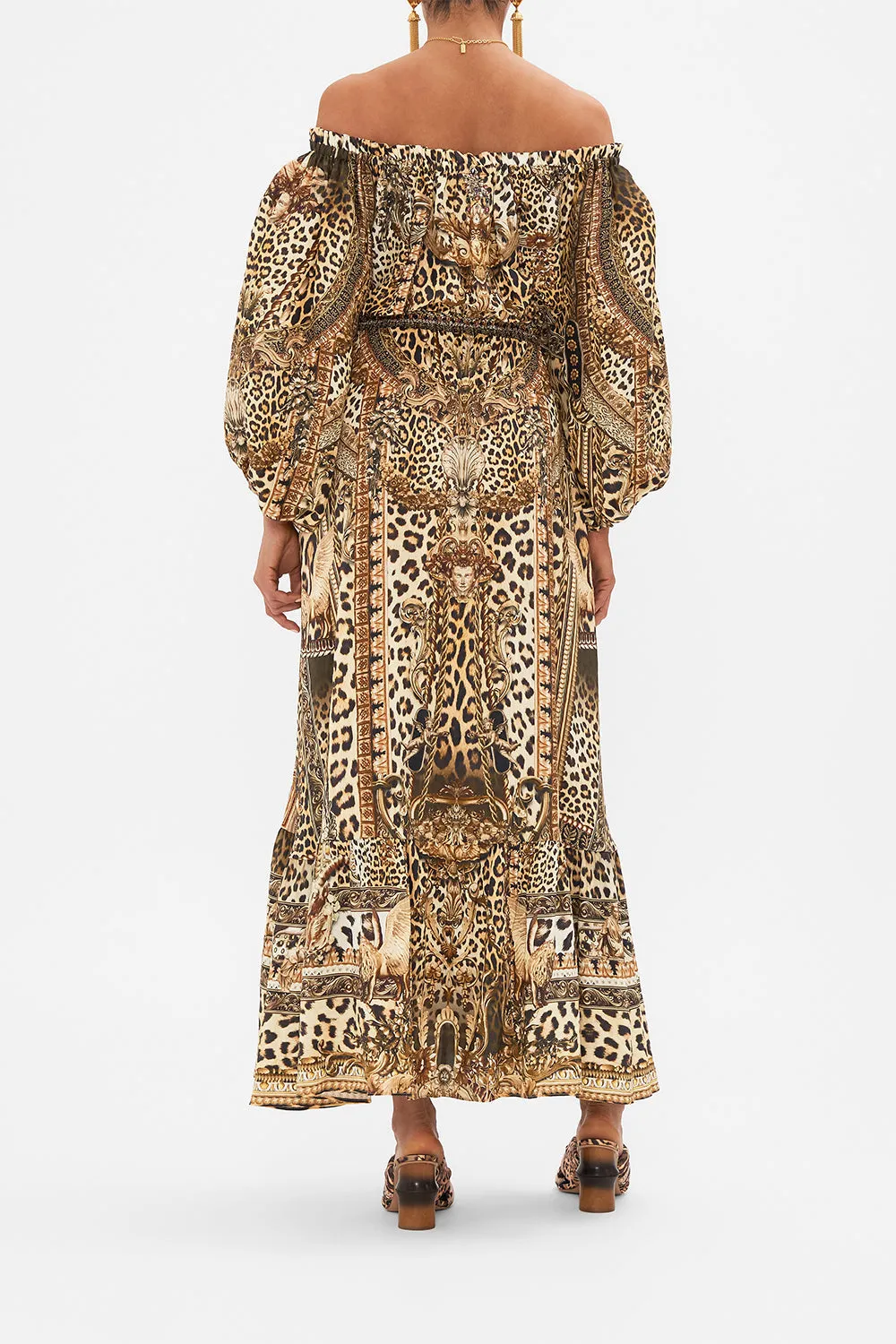 FRILL OFF THE SHOULDER LONG DRESS STANDING OVATION sold by Camilla product image thumbnail 2