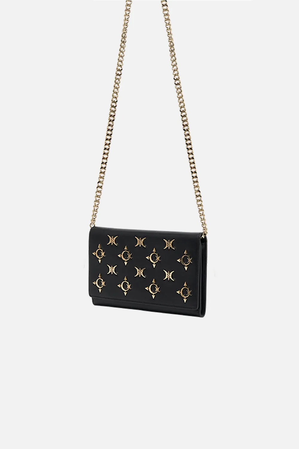 CHAIN FLAP CROSSBODY SOLID BLACK sold by Camilla product image thumbnail 2