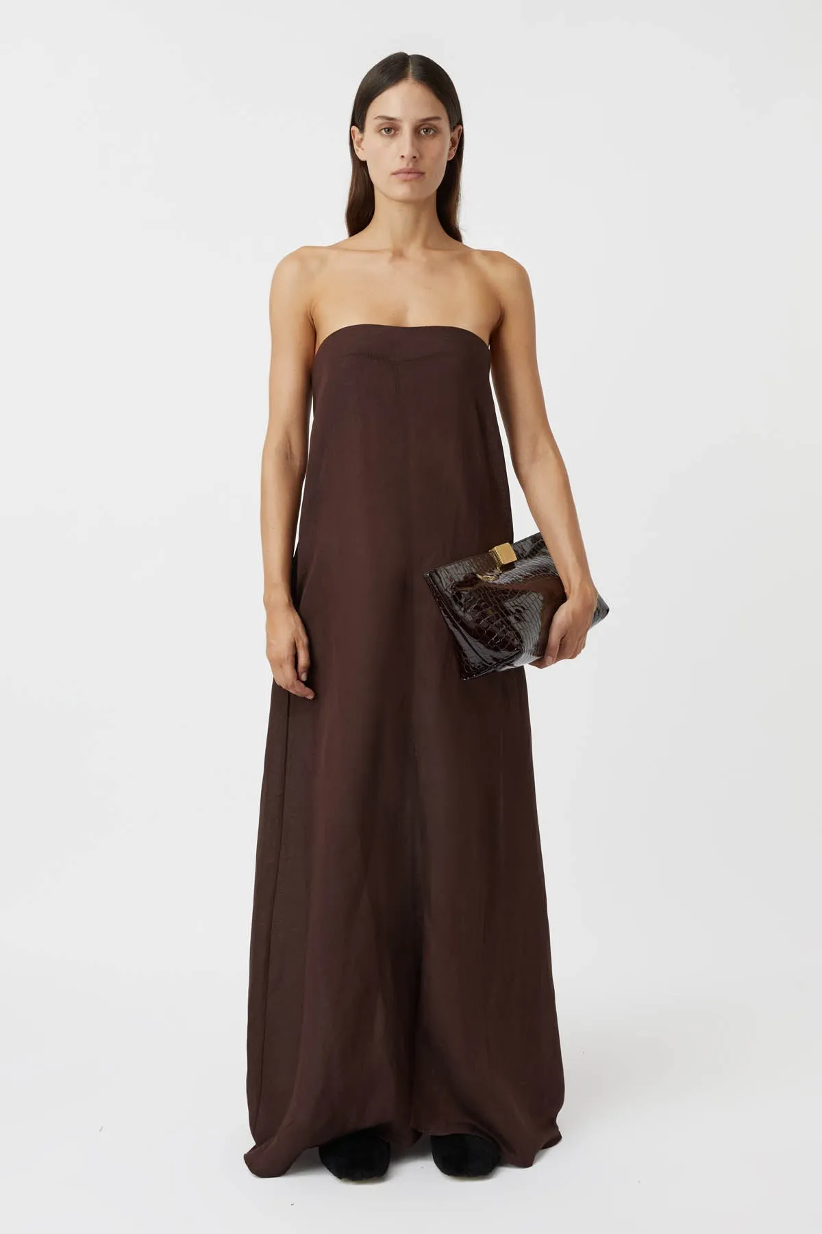 Honora Strapless Dress sold by camilla & marc