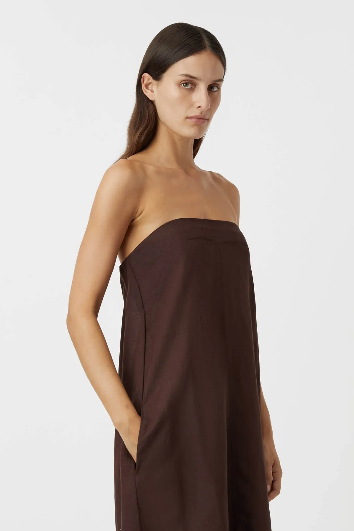 Honora Strapless Dress sold by camilla & marc product image thumbnail 2