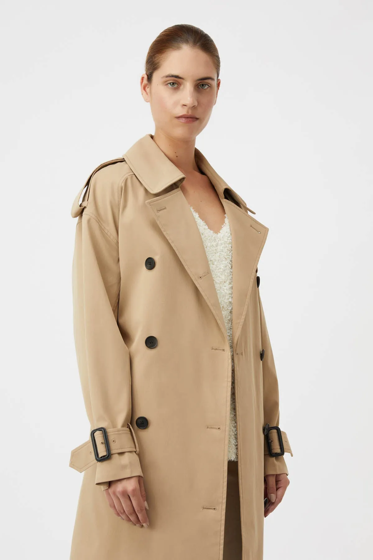 Evans Classic Mid Length Trench sold by camilla & marc product image thumbnail 2